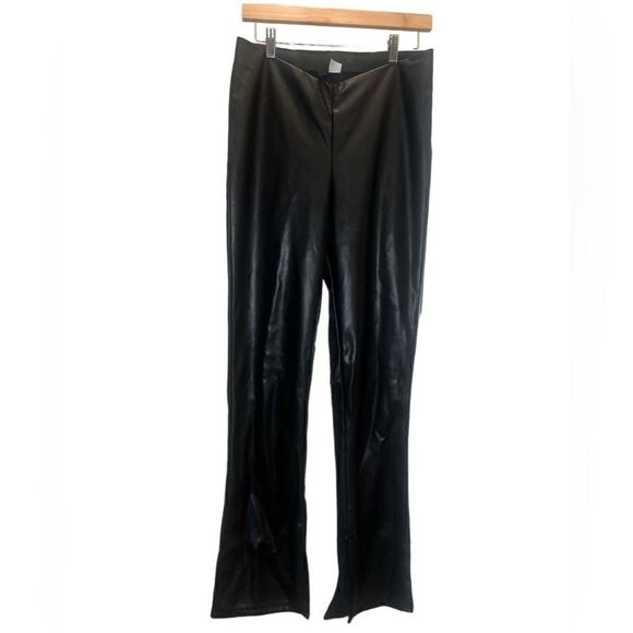 Pants - 🐘H&M Black Faux Pants